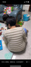鸭鸭（YAYA）佟丽娅同款轻薄羽绒服女新款冬季短款圆领内胆修身时尚薄外套KXM 米白色【女款无领】 4XL 实拍图