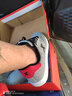 特步（XTEP）男鞋板鞋男秋冬季韩版男士休闲鞋子户外跑步鞋低帮运动鞋小白鞋男 灰红-红尾 41 实拍图