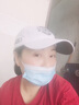 浩冠 帽子男韩版百搭棒球帽秋冬户外遮阳太阳帽女休闲透气潮男士鸭舌帽 白色 可调节 实拍图