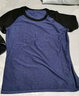 骆驼（CAMEL）弹力健身服女瑜伽运动训练两件套装 Y8S1QL8628-1 氧气蓝 XL 实拍图