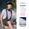 骆驼（CAMEL）三防棉感t恤男士圆领透气潮流宽松休闲运动短袖夏季M13BAQR045 实拍图