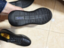 金利来（Goldlion）男鞋商务休闲鞋时尚舒适柔软松紧带牛皮鞋G539410524AAA压花42 实拍图
