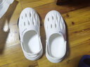 奥康（Aokang）洞洞鞋男士夏季踩屎感户外穿运动沙滩拖鞋eva防滑透气不臭脚凉鞋 白色 40 -41 【标准码】 实拍图