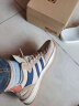 卡帝乐鳄鱼（CARTELO）休闲运动鞋子男款春夏季透气徒步旅游板鞋 QH8003大码 沙深蓝 45 实拍图