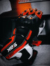 SBK摩托车竞技手套碳纤维长款防护骑士手套机车赛车防摔骑行四季男女 SBK-2黑红色（不可触屏） L（掌宽8.5-9cm） 晒单实拍图
