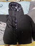 君羽羽绒服男新款户外加厚白鹅绒服800高蓬防风保暖白鹅绒夹克52217 黑色 S （推荐120斤以下） 实拍图