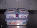 乐扣乐扣（LOCK&LOCK）塑料保鲜盒 PP健康饭盒便当盒多型号组合透明保鲜盒礼盒套装 三件套（一） 实拍图