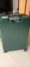 大嘴猴（paul frank）拉杆箱行李箱女24吋万向轮铝框旅行学生男出差商务拉链密码大容量 墨绿升级拉链款 26英寸 适合单人长途长期 实拍图