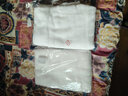 乐怡夏全棉纱布被套内胆套 4040棉胎纱布套棉絮套 包棉花胎套子豆包布 密度4040  整幅拉链款 180x220cm 实拍图