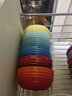 酷彩（Le Creuset）炻瓷19/23cm圆形碟 家用餐具水果盘甜品盘西餐盘沙拉盘餐盘 圆形碟水晶蓝 23cm 实拍图