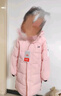 鸭鸭儿童羽绒服男女童新中长款过膝加厚青少年冬季中大童装外套HR 粉色 160 实拍图