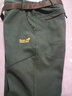 森州狼爪冲锋裤男防风耐磨加绒保暖软壳休闲裤户外登山滑雪裤女可定制logo 男款灰色(尺码偏小) L 实拍图