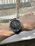 贝罗仕（BELUSHI）瑞士工艺手表男机械风运动防水初高中学生青少年夜光商务考试礼物 银壳黑面皮带-高档礼盒赠皮带 实拍图