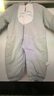 欢喜小熊婴儿连体衣秋冬季外出抱抱服新生儿童加厚保暖哈衣 186613 龙猫蓝 80cm (建议10-18月身高73-80cm) 实拍图