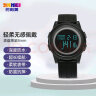 时刻美（skmei）学生手表超薄初高中生青少年电子手表夜光防水1206黑色 实拍图