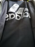阿迪达斯（adidas）男装 25夏季新款运动服跑步舒适休闲时尚长袖卫衣套头衫 大LOGO/单层透气/黑红色 2XL 码 实拍图