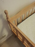 爱家智造儿童床榉木婴儿拼接床带护栏加宽床大人可睡边床男女孩子母实木床 【木蜡油款】三面护栏+椰棕床垫 200*100*40【可定制】 实拍图
