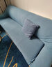 帕布（pabu）沙发套罩全包加厚玉米粒沙发套子全罩布艺皮沙发通用防滑保护罩 西湖蓝 三人（适用190-230cm长度）单件 实拍图