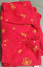 贝瑞加（Babyprints）新生儿满月服宝宝百天衣服春节大红色连体衣纯棉新年爬服 局印52 实拍图