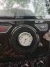 工马【】汽车时钟高品质汽车石英表石英钟车用时钟进口机芯车载表 白色表盘(1540) 晒单实拍图