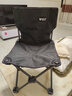 渔技 钓椅户外钓鱼椅子野钓台钓座椅多功能折叠全地形便携钓凳小马扎 条纹背篼款大号 标准套餐 实拍图