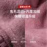 恒源祥帽子女秋冬季保暖女士毛线帽中老年针织帽冬天国庆节新年送妈妈 实拍图