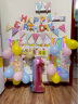 光多拉生日场景布置装饰女孩男孩成人儿童快乐气球派对宝宝周岁墙面背景 晒单实拍图