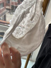 贝娜茜婴儿帽子夏季薄款防晒女宝宝遮阳渔夫帽蕾丝公主盆帽太阳帽可爱 GZ7006-白色 5个月-2岁（42-49CM） 实拍图