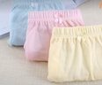 蝶安芬女士内裤100%纯棉中高腰舒适透气中老年夏季薄款女式三角裤妈妈裤 3条不同色 M (155) 实拍图