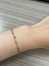 谢瑞麟（TSL）18K金手链ins设计间珠手链手饰女款AG520 晒单实拍图
