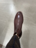 迪迈奇（TIMOTHY&CO.）男靴切尔西靴 真皮商务短靴英伦烟筒靴男 TMG65171 巧克力色 39 晒单实拍图