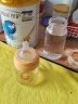 爱得利（evorie）玻璃奶瓶 新生儿0-6个月奶瓶防胀气宽口径婴儿奶瓶小熊奶瓶 S圆孔带保护套 160ml 0-6个月 晒单实拍图