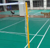 靓健羽毛球网架 移动训练比赛羽毛球网架羽毛球网柱含球网 标准款绿色 实拍图