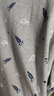 红豆儿童纯棉内衣套装男女童秋衣秋裤睡衣棉毛衫套装M1241麻灰140 实拍图