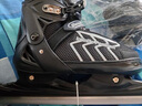 Banwei 速滑冰刀鞋 球刀男女成人大学生冰刀课溜冰滑冰鞋可调码冰球鞋 【经典黑银速滑刀】（已开刃/加厚绒里） L （适合38-41）【沈阳直发】 实拍图
