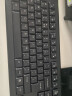 双飞燕（A4TECH）键盘鼠标套装有线办公商务家用台式机键鼠套装笔防水超薄双USB接口通用 WM-200轻音版键鼠套餐 无光 实拍图