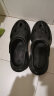 海澜之家HLA凉鞋男士洞洞鞋包头舒适拖鞋HAALXM2DBK120 黑色42/43(双码) 晒单实拍图