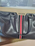 斐格男包手提包男士公文包真皮商务提包大容量电脑牛皮单肩斜挎包礼物 宝石蓝(单品) 14英寸 实拍图