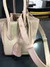 RABEANCO桦碧/礼物翅膀包菜篮子包单肩包斜挎女包通勤包小号87978 奶沙色 实拍图