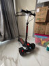 巧孩子5岁-18岁大童儿童滑板车小孩溜溜车三轮踏板车折叠滑滑车音乐闪光 永久曜石黑+音乐灯光+一键折叠 实拍图