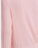 太平鸟女装针织开衫女罩衫轻薄秋装空调衫外搭上衣高级感外套 粉色 L 晒单实拍图