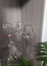 青苹果 大号勃艮第红酒杯套装家用奢华水晶玻璃醒酒器高脚杯高档酒具 水晶把手+竹底架+勃艮第x6/ 450ml 实拍图