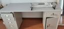 信京钢制办公桌职员电脑桌书桌带锁单人员工桌 五斗一门+键盘托 1.6米 晒单实拍图