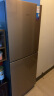 华凌 美的出品175升双门两门家电冰箱小型家用租房节能低音二门双温深冷速冻冷冻冷藏小冰箱 BCD-175CH 实拍图