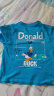 迪士尼（DISNEY）童装儿童男童短袖T恤棉质透气中大童上衣服24夏DB221BE01蓝120 实拍图