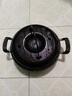 小幸福鑄鐵（KITCHEN LITTLE HAPPINESS KITCHEN）加厚铸铁烤红薯锅家用烤地瓜锅烧烤土豆玉米机生铁烤锅烤红薯神器 烟道24.5cm【烤架+手套+夹子】 实拍图