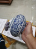 傲世景德镇陶瓷器中式仿古青花瓷工艺品茶叶罐客厅摆件装饰品博古架 款式一（配木质旋转底座） 实拍图