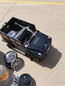 没玩没了奔驰大G儿童电动车四轮宝宝汽车带遥控越野玩具车男女小孩送礼物 低配黑+双驱+无遥控摇摆+塑料座 实拍图