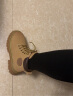 百丽马丁靴女商场同款大黄靴加绒户外工装靴子厚底短靴Y4P1DDD2 棕色--厚绒 36 晒单实拍图