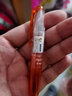 百乐（PILOT） 日本元气小钢笔Petit1透明迷你钢笔SPN-20F钢笔F尖0.5mm 单支装 红色 内含一支彩色墨胆 实拍图